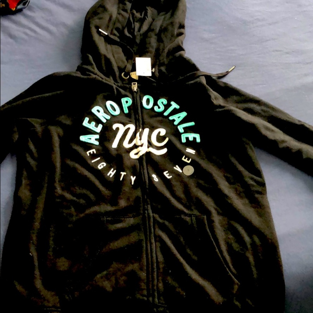 Aeropostale sweater black small